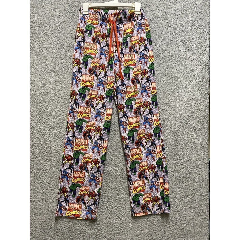 New with Tag PJammy Marvel Comics Men's Avengers Logos Pajama Pants Size Small